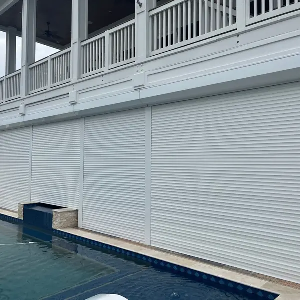 Roll down shutters